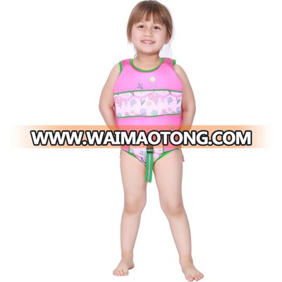 Megartico Two Piece Swim vest swimsuits set for kids girls children-Jellyfish