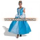 Hot Sales Beautiful Blue Women Long Dress Halloween Party Fancy Dress Princess Costume For Adults