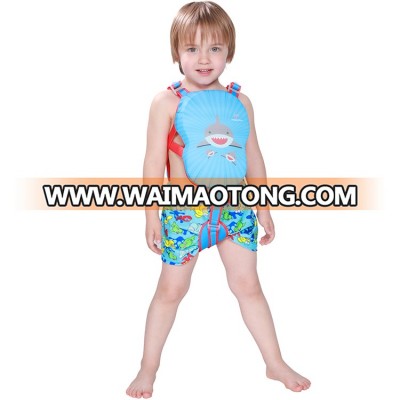 Megartico swim jacket float kids vest Girl's floatation padded vest for kids children -Sharks