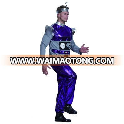 Halloween party fancy dress adults man robot costume for adults men